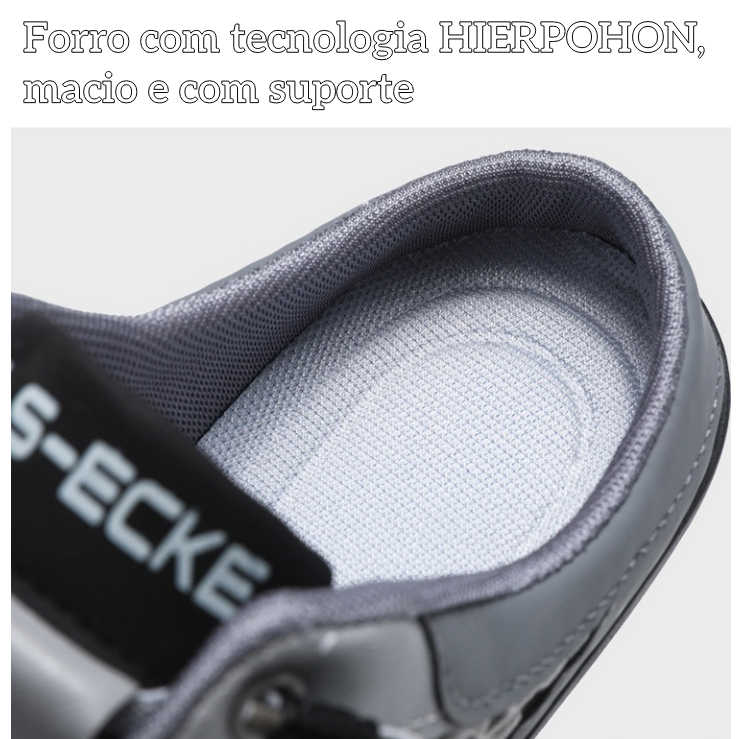 [⏰Desconto de 50% por tempo limitado - não perca] Sapatos ortopédicos com design ergonómico - design de chinelo semi-coberto, fácil de calçar e despir 👞