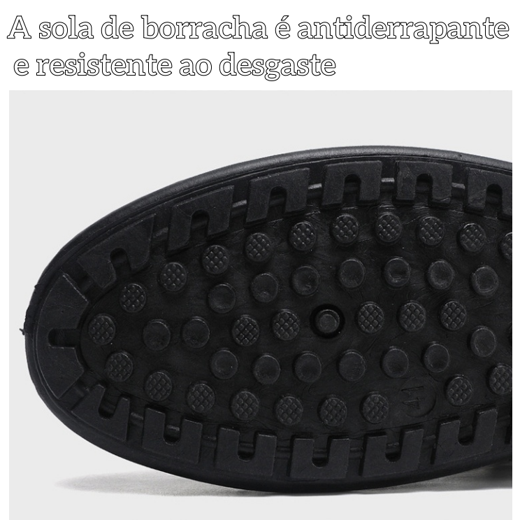 [⏰Desconto de 50% por tempo limitado - não perca] Sapatos ortopédicos com design ergonómico - design de chinelo semi-coberto, fácil de calçar e despir 👞
