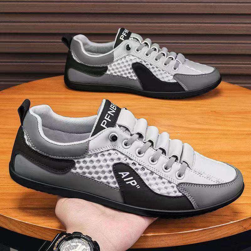 [⏰Desconto de 50% por tempo limitado - não perca] Sapatos ortopédicos com design ergonómico - design de chinelo semi-coberto, fácil de calçar e despir 👞