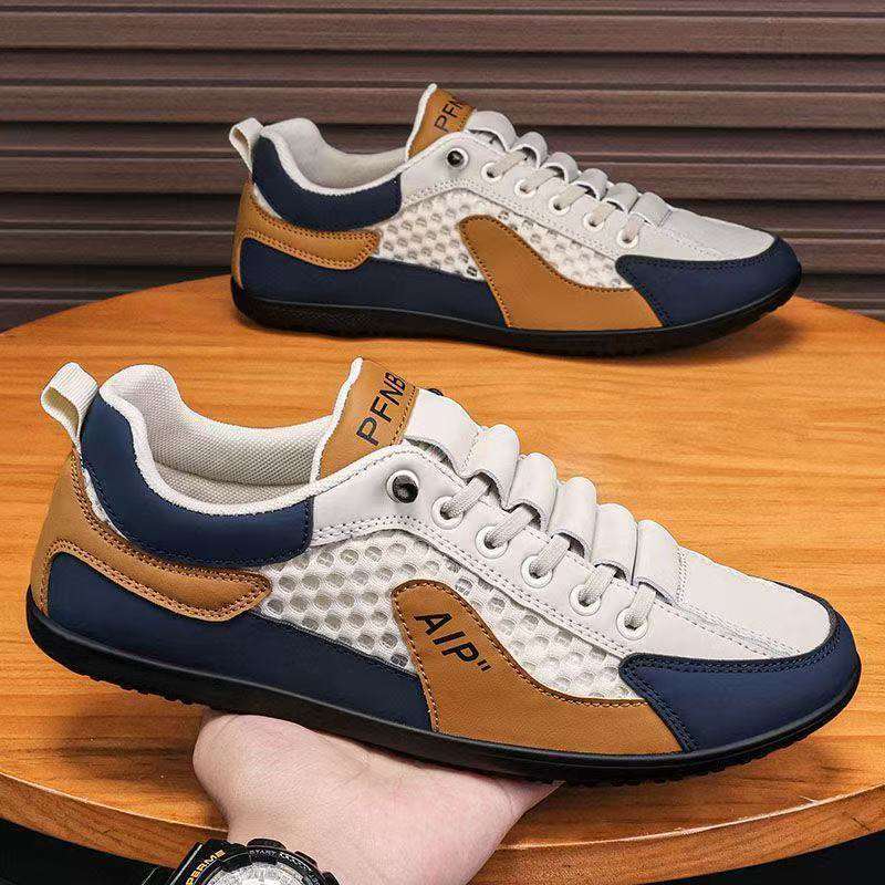 [⏰Desconto de 50% por tempo limitado - não perca] Sapatos ortopédicos com design ergonómico - design de chinelo semi-coberto, fácil de calçar e despir 👞