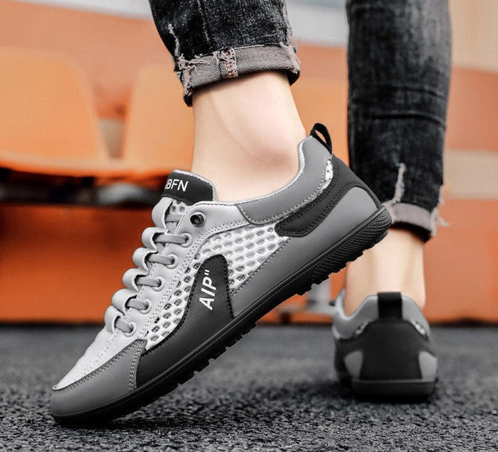 [⏰Desconto de 50% por tempo limitado - não perca] Sapatos ortopédicos com design ergonómico - design de chinelo semi-coberto, fácil de calçar e despir 👞