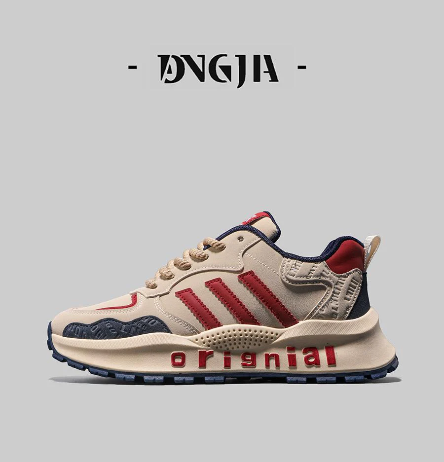【⏰Último dia com 50% de desconto - Não perca!】🔥 Ténis confortáveis 👞 Design ergonómico com suporte de arco para caminhar sem dor ✅ Costurado à mão