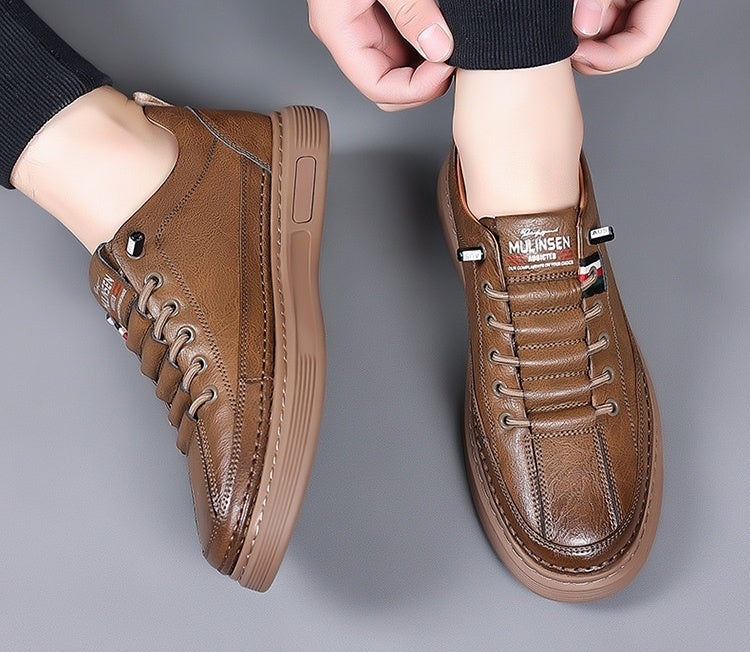 (🔥Desconto de 60% por tempo limitado - Não perca!) - Sapatos ortopédicos macios, confortáveis e luxuosos, fabricados em Itália, em pele de bovino (suporte para o arco - alivia as dores nos pés)