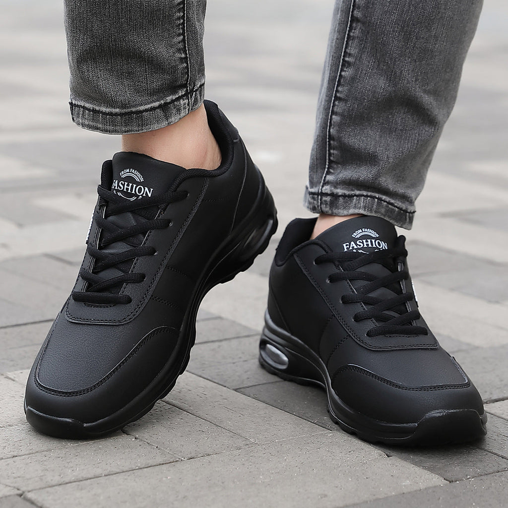 (⏰Novo produto com 50% de desconto) Sapatos casuais para caminhada 👞Sola com almofada de ar melhorada, confortável e antiderrapante, suporte para arco ✅Alivia a dor nos pés!