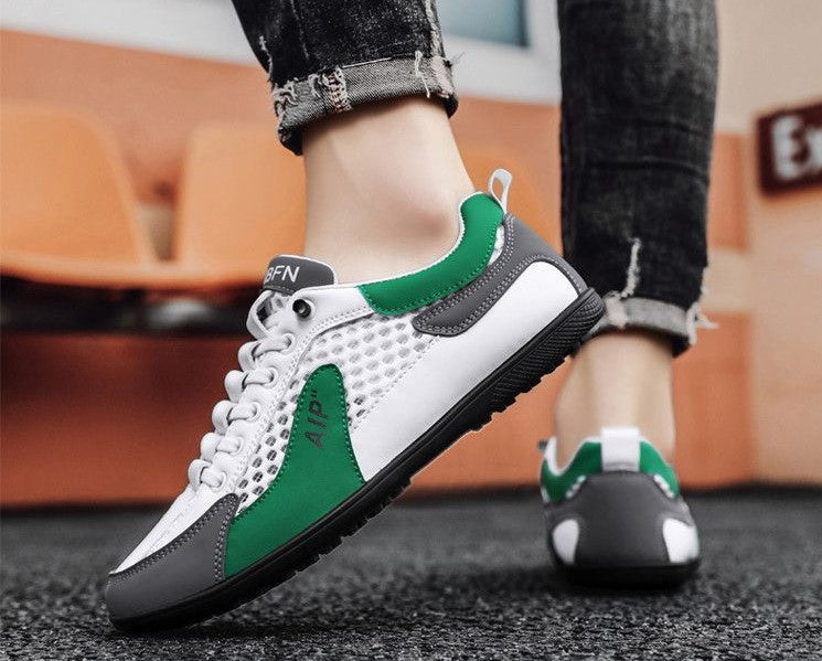 [⏰Desconto de 50% por tempo limitado - não perca] Sapatos ortopédicos com design ergonómico - design de chinelo semi-coberto, fácil de calçar e despir 👞