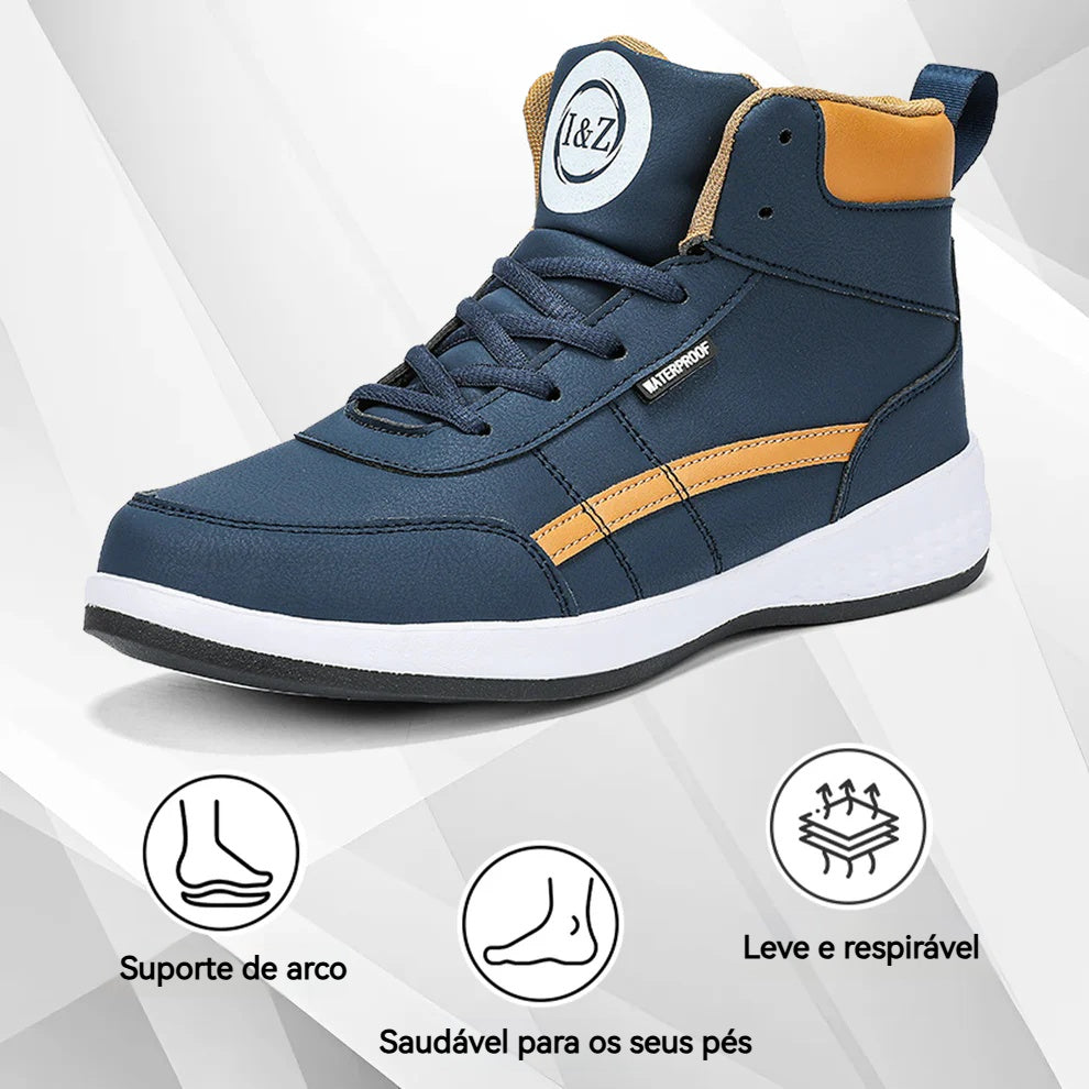 🔥50% de desconto em promoção: calçado casual confortável e antiderrapante - couro de alta qualidade, fabricado em Itália✅ permitem-lhe andar sem dor!