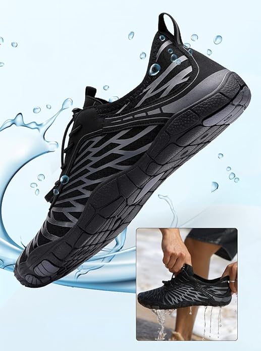 ⏰Rápido! Use estes sapatos descalços que deixam os seus pés confortáveis! 👟Sem necessidade de atar os atacadores, ortopédicos - melhore os seus pés🦶, alivie a dor e dê passos saudáveis. Respiráveis e antiderrapantes👍, ☀️Indispensáveis no verão!