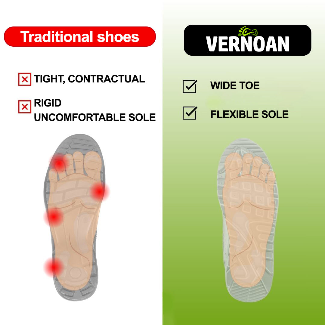 (👍Desenhado para pacientes com problemas nos pés)❤️Sapatos casuais em pele de bezerro para homem - confortáveis, antiderrapantes, ortopédicos, pés largos
