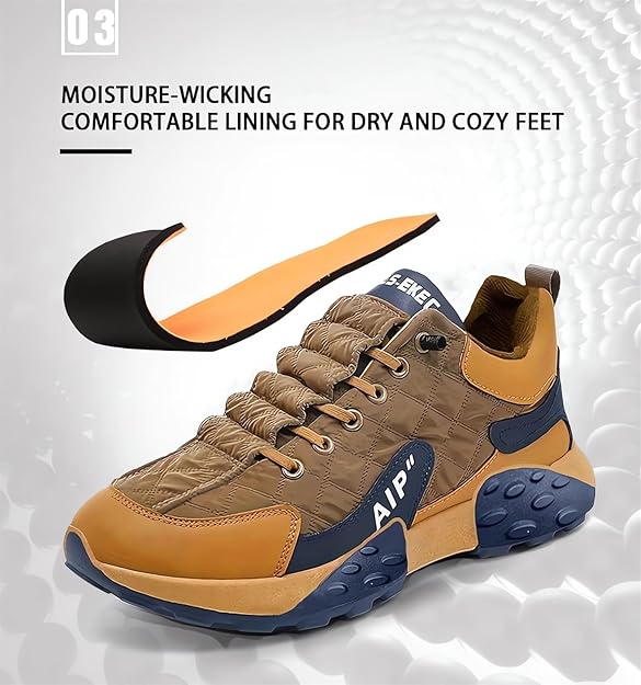【🔥Novidades, metade do preço hoje por tempo limitado】Sapatos ortopédicos - design ergonómico, super absorção de choque, correção da marcha ✅Feito em pele de bovino