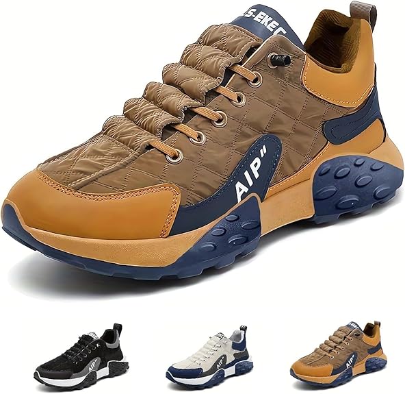 【🔥Novidades, metade do preço hoje por tempo limitado】Sapatos ortopédicos - design ergonómico, super absorção de choque, correção da marcha ✅Feito em pele de bovino