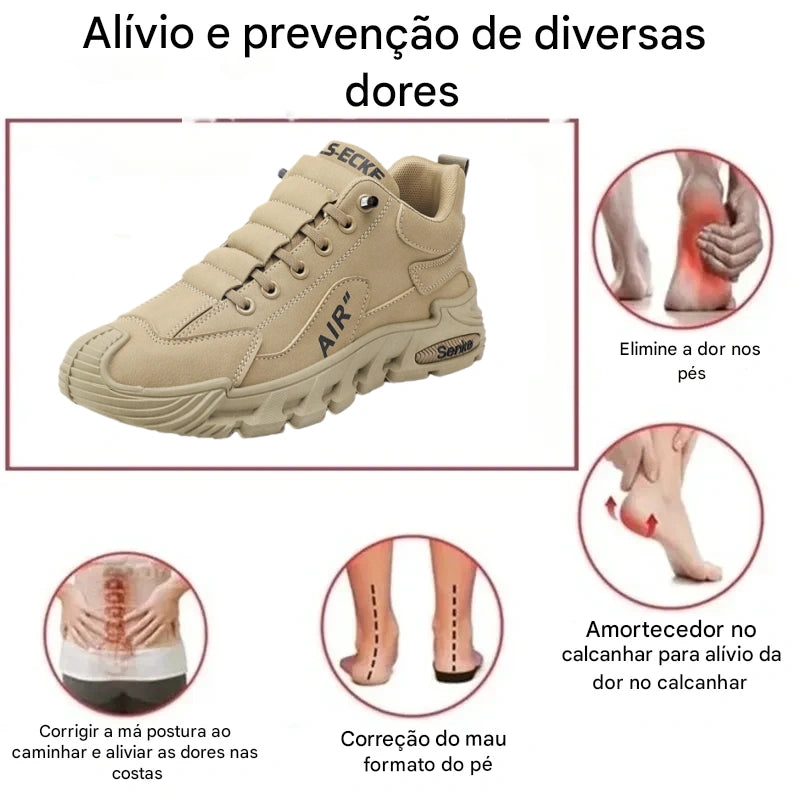 ⏰50% de desconto apenas hoje: 🔥Calçado casual confortável e antiderrapante - absorção de choque e alívio de pressão, design de arco. ✅ Diga adeus à dor nos pés