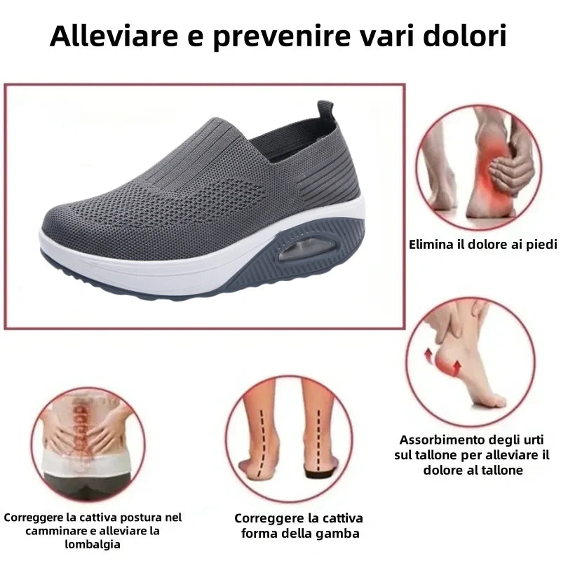 【🎁Oferta por tempo limitado, 50% de desconto! Compre já! Receba meias ortopédicas grátis (no valor de 19 euros)! 】Tecnologia ortopédica, extremamente confortável para caminhadas e desporto, calçado ortopédico profissional!