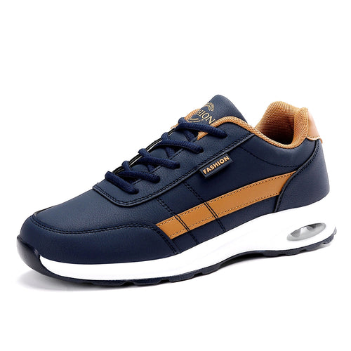 (⏰Novo produto com 50% de desconto) Sapatos casuais para caminhada 👞Sola com almofada de ar melhorada, confortável e antiderrapante, suporte para arco ✅Alivia a dor nos pés!