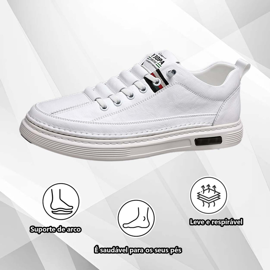 (🔥50% de desconto hoje - agarre!) Sapatos ortopédicos elegantes e premium 👞 - Design ergonómico para alívio da dor