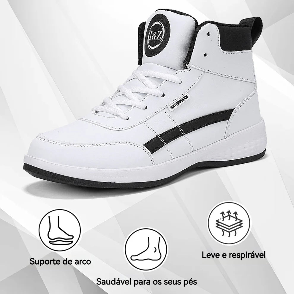 🔥50% de desconto em promoção: calçado casual confortável e antiderrapante - couro de alta qualidade, fabricado em Itália✅ permitem-lhe andar sem dor!