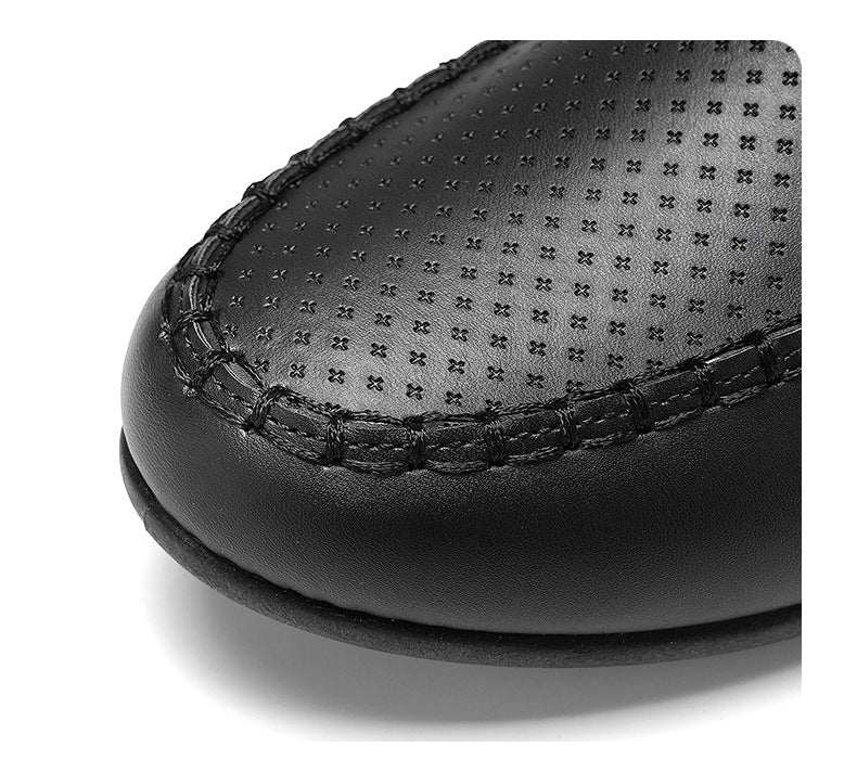 【⏰Último dia com 50% de desconto - Não perca!】🔥 Sapatos ortopédicos confortáveis e elegantes 👞 Design ergonómico com suporte de arco para caminhar sem dor ✅ Costurado à mão