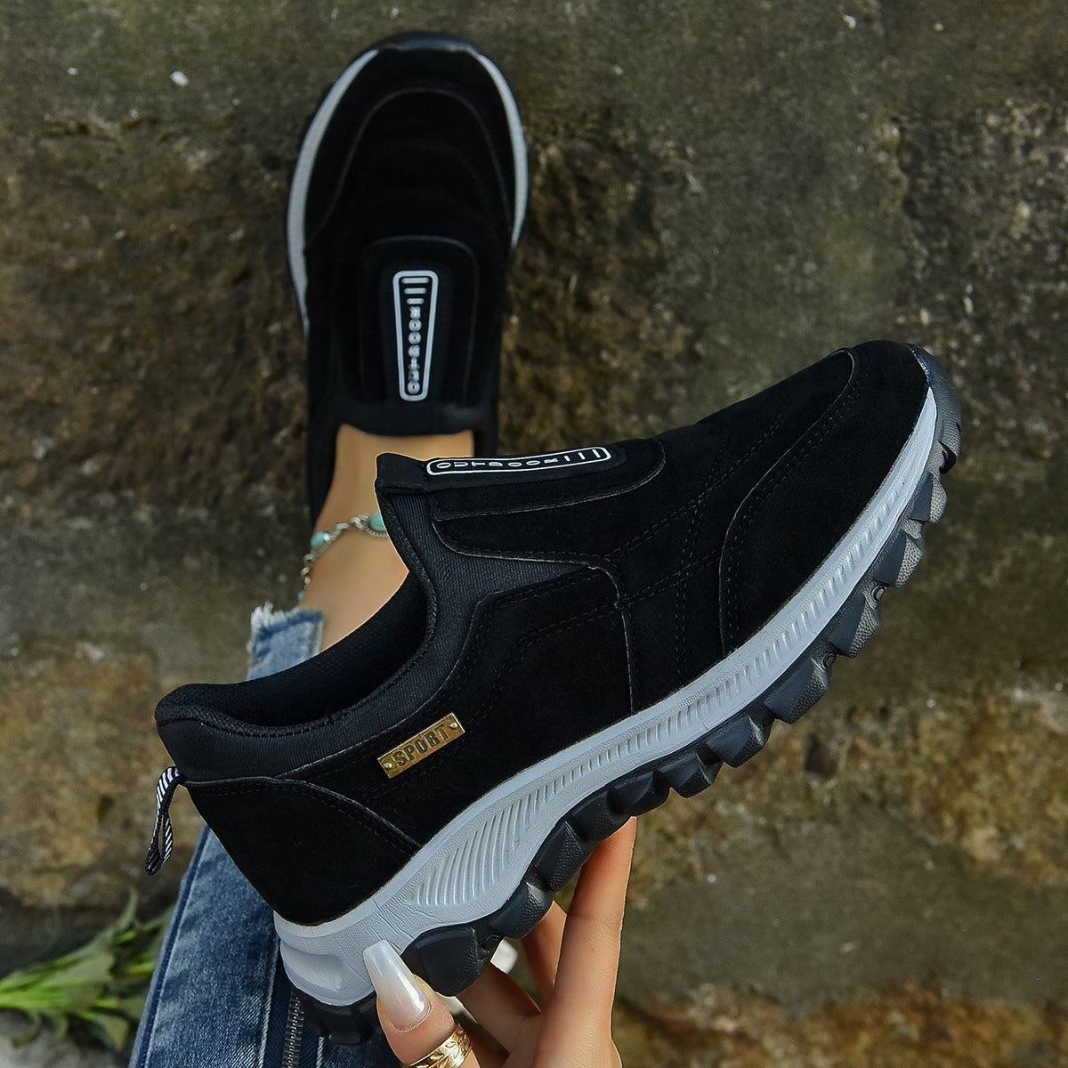 (🔥Desconto de 50% por tempo limitado - Não perca!) - Sapatos ortopédicos macios, confortáveis e luxuosos, fabricados em Itália, costurados à mão (suporte de arco - alivia as dores nos pés)