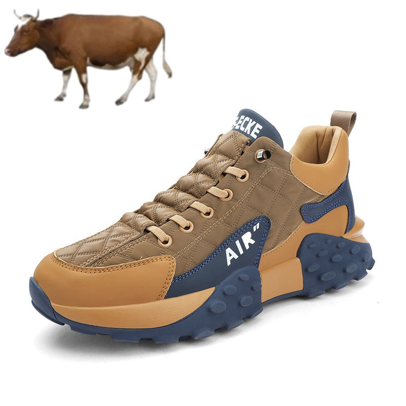 【🔥Novidades, metade do preço hoje por tempo limitado】Sapatos ortopédicos - design ergonómico, super absorção de choque, correção da marcha ✅Feito em pele de bovino