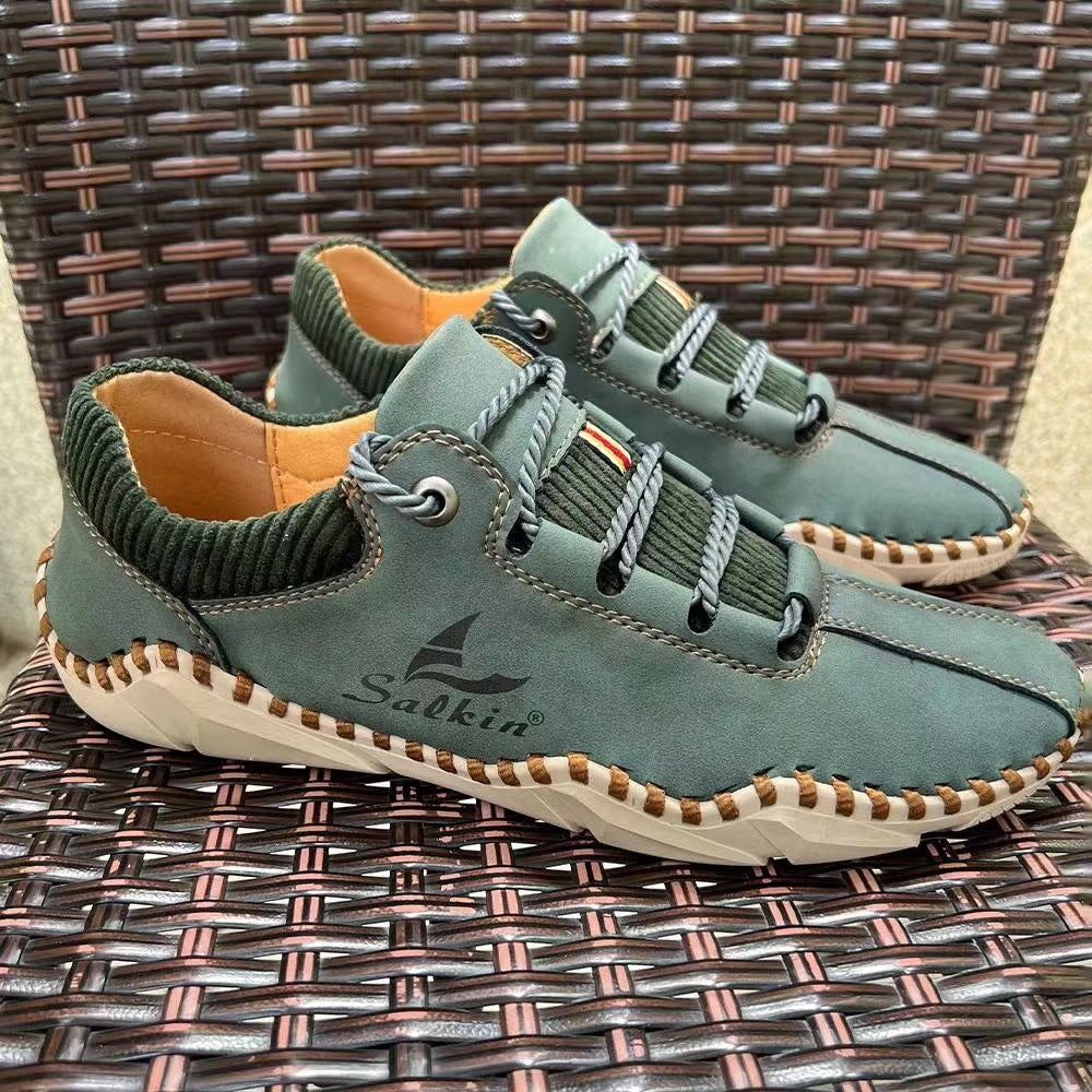 [🎁Dzisiejsza połowa ceny – nie przegap tego] Ergonomicznie zaprojektowane buty ortopedyczne – szyte ręcznie ze skóry klasy 5A 👞Skutecznie chronią zdrowie stóp