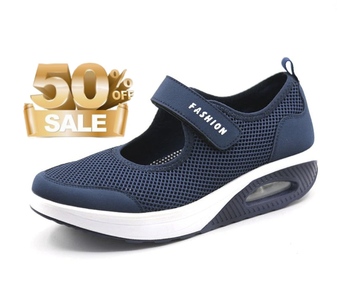 👍Sapatos ortopédicos 2025 concebidos para a saúde, aliviam a pressão nos seus pés. Dê passos saudáveis!