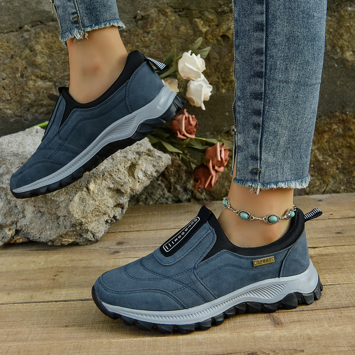 (🔥Desconto de 50% por tempo limitado - Não perca!) - Sapatos ortopédicos macios, confortáveis e luxuosos, fabricados em Itália, costurados à mão (suporte de arco - alivia as dores nos pés)