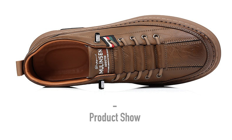 (🔥Desconto de 60% por tempo limitado - Não perca!) - Sapatos ortopédicos macios, confortáveis e luxuosos, fabricados em Itália, em pele de bovino (suporte para o arco - alivia as dores nos pés)