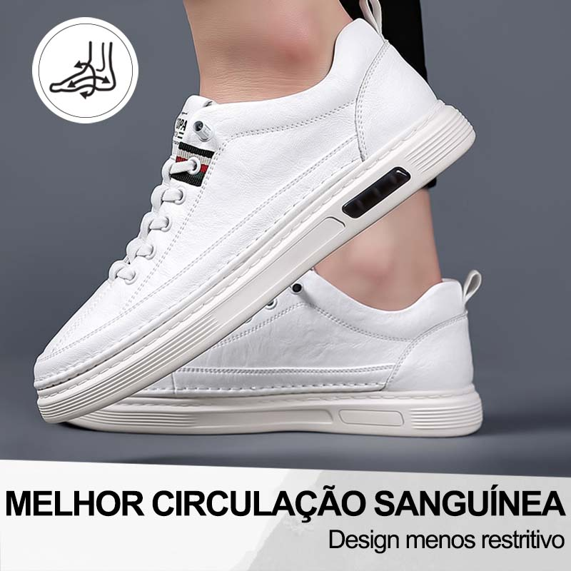 (🔥50% de desconto hoje - agarre!) Sapatos ortopédicos elegantes e premium 👞 - Design ergonómico para alívio da dor