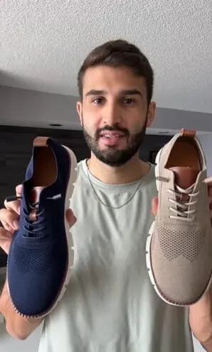 Sapatos de rede