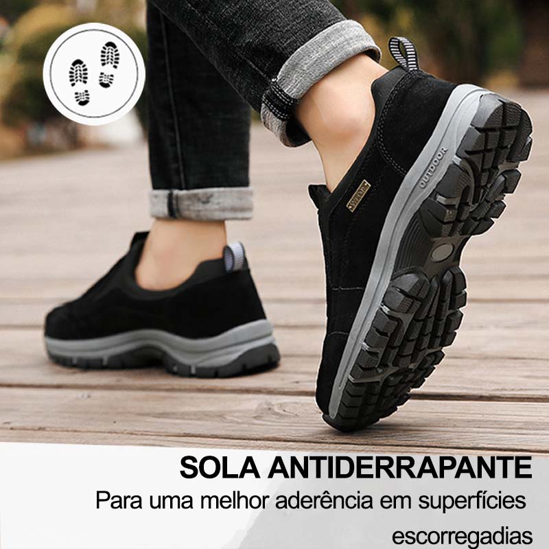 (🔥50% de desconto hoje - agarre!) Sapatos ortopédicos elegantes e premium 👞 - Design ergonómico para alívio da dor