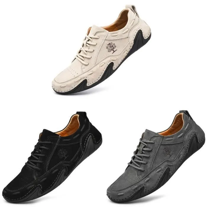 (🔥60% de desconto hoje - não perca!) Sapatos ortopédicos elegantes e premium 👞 - Design ergonómico para alívio da dor