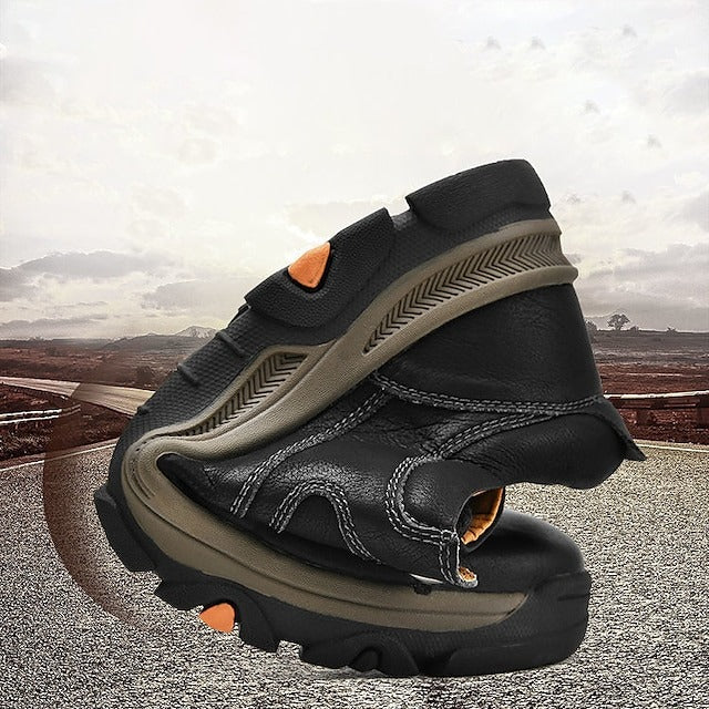 【⏰Sconto del 50% oggi - da non perdere】 Scarpe ortopediche dal design ergonomico - pelle di alta qualità + cuciture a mano 👞