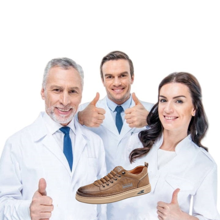 (🔥Desconto de 50% por tempo limitado - Não perca!) - Sapatos ortopédicos macios, confortáveis e luxuosos, fabricados em Itália, em pele de bovino (suporte para o arco - alivia as dores nos pés)