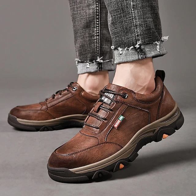【⏰Sconto del 50% oggi - da non perdere】 Scarpe ortopediche dal design ergonomico - pelle di alta qualità + cuciture a mano 👞