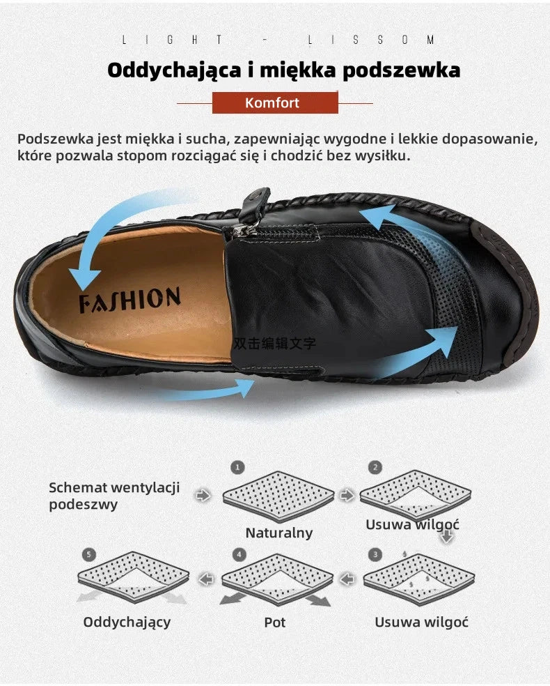 🔥Na promoção desta semana, 50% de desconto🔥Calçado para homem com suporte de arco, respirável, leve e antiderrapante - Calçado confortável e casual para caminhada